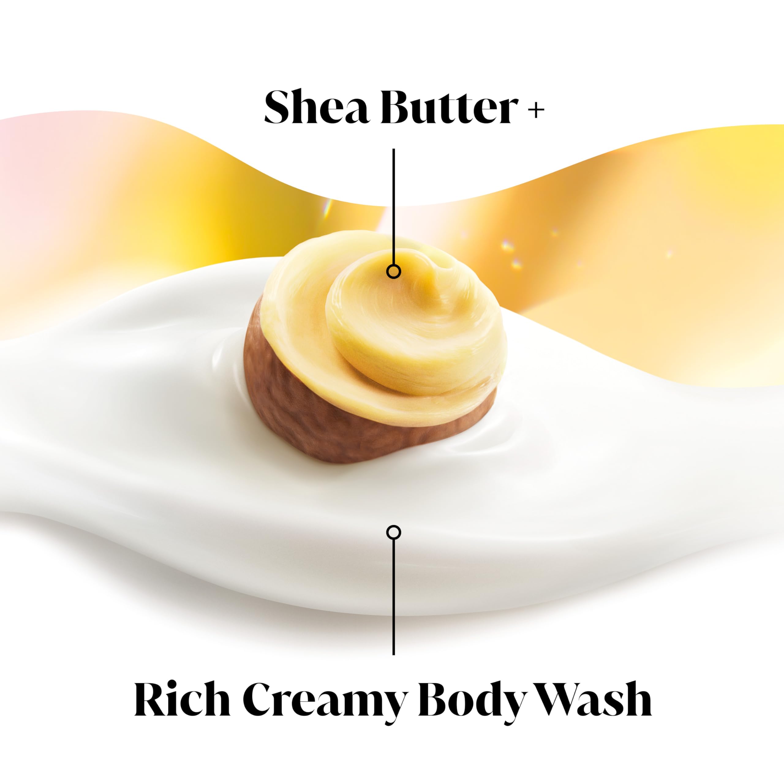 Olay Shea butter-rich cream detail emphasizing nourished, spa-soft skin feel