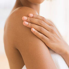 Olay Shea Butter infusion highlighted in formula for moisturized, soft skin.