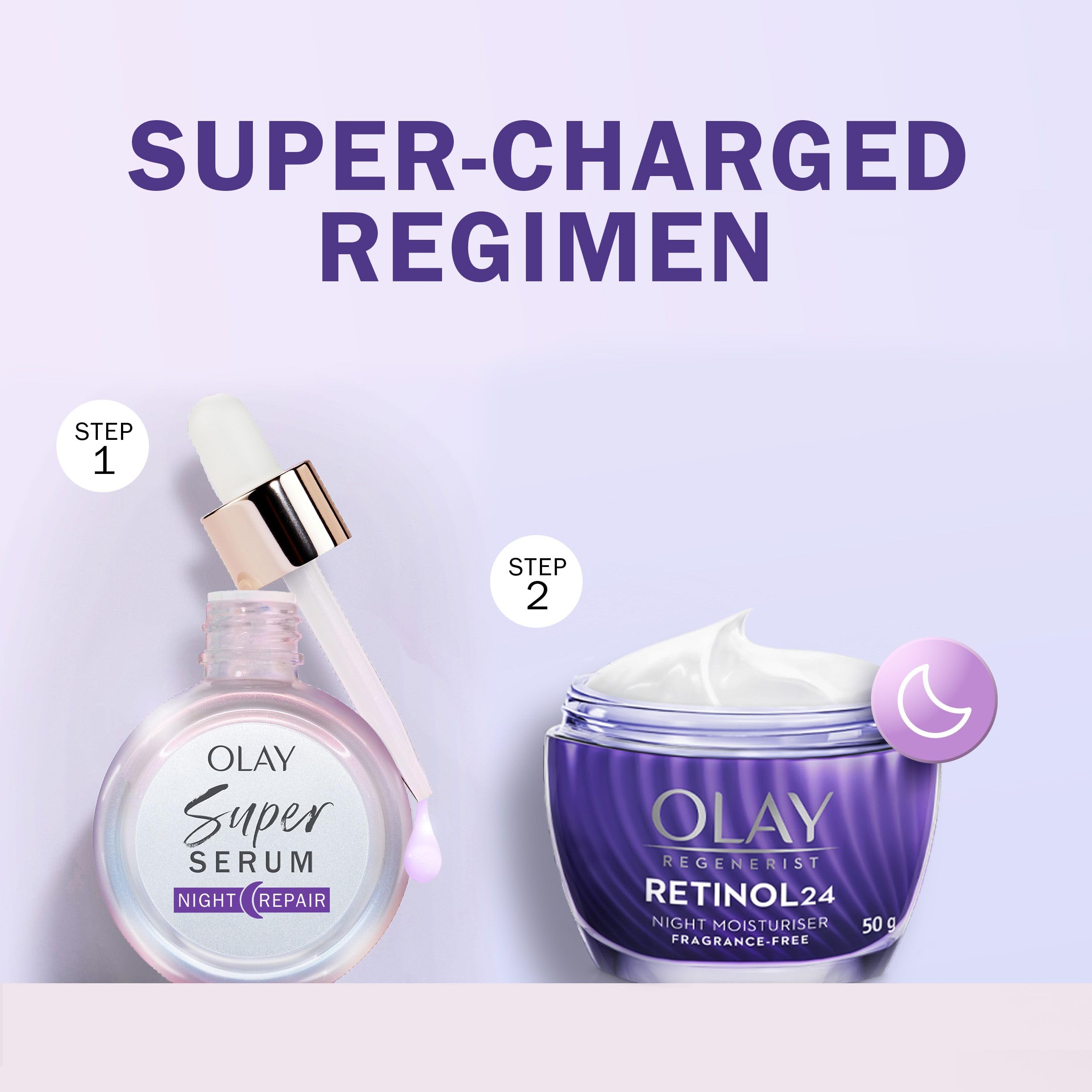 Olay fragrance-free cream swatch on arm demonstrates quick absorption.