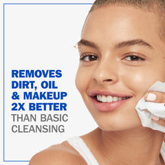 Toallitas Olay 5 en 1 para desmaquillar, limpiar y exfoliar.