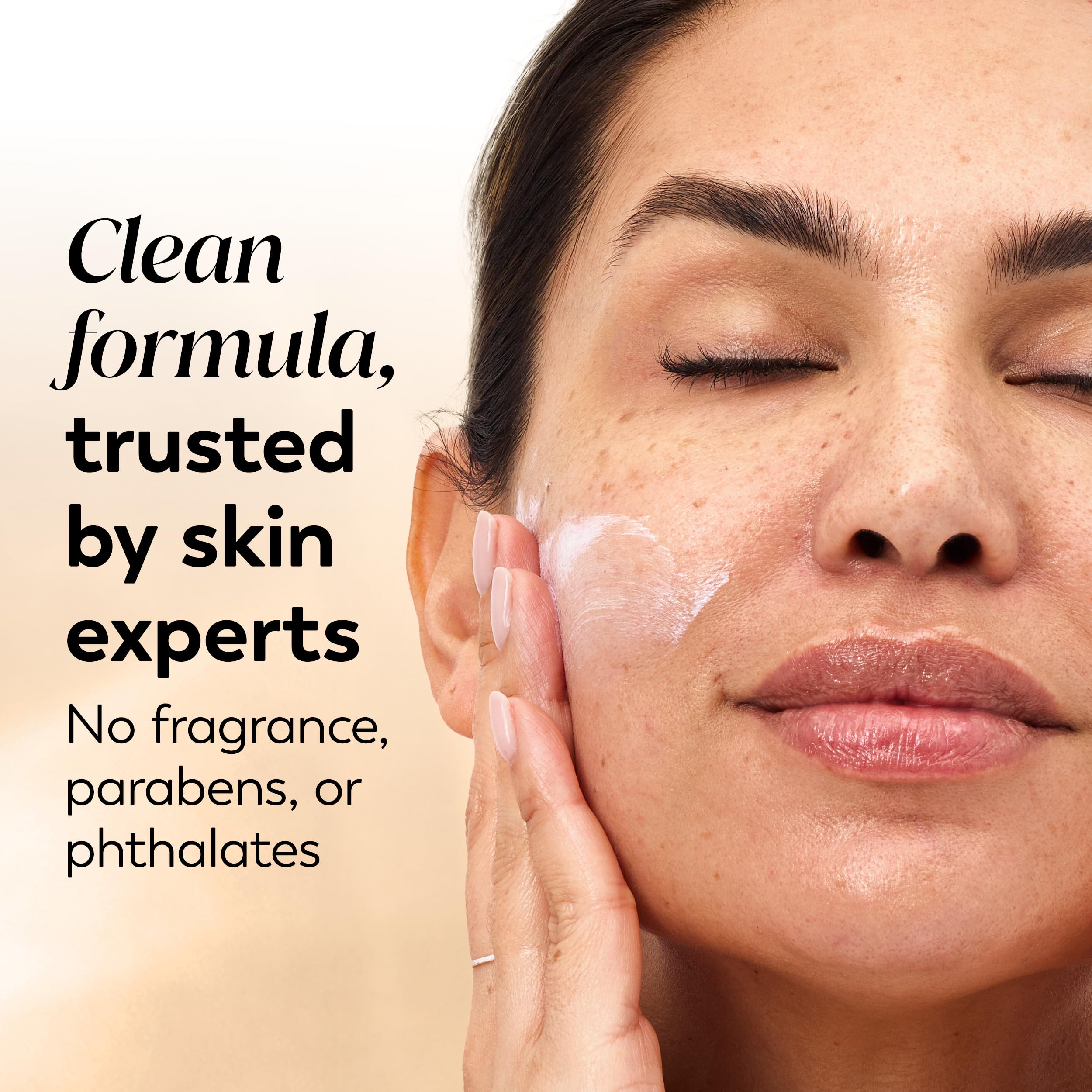 OLAY Total Effects age spots emphasis on even skin tone.
