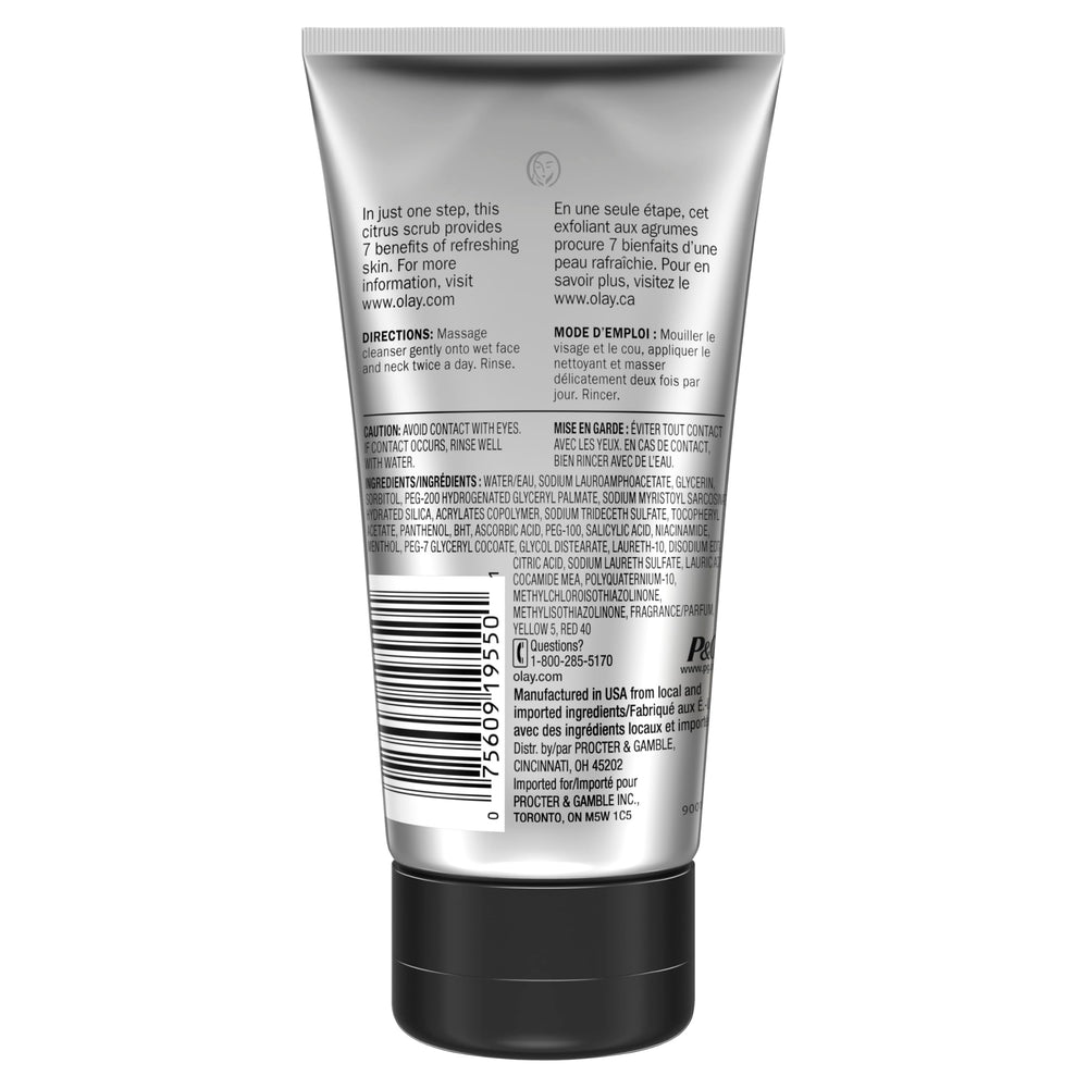Olay Total Effects Citrus Cleanser pack of three underscores value for routine.