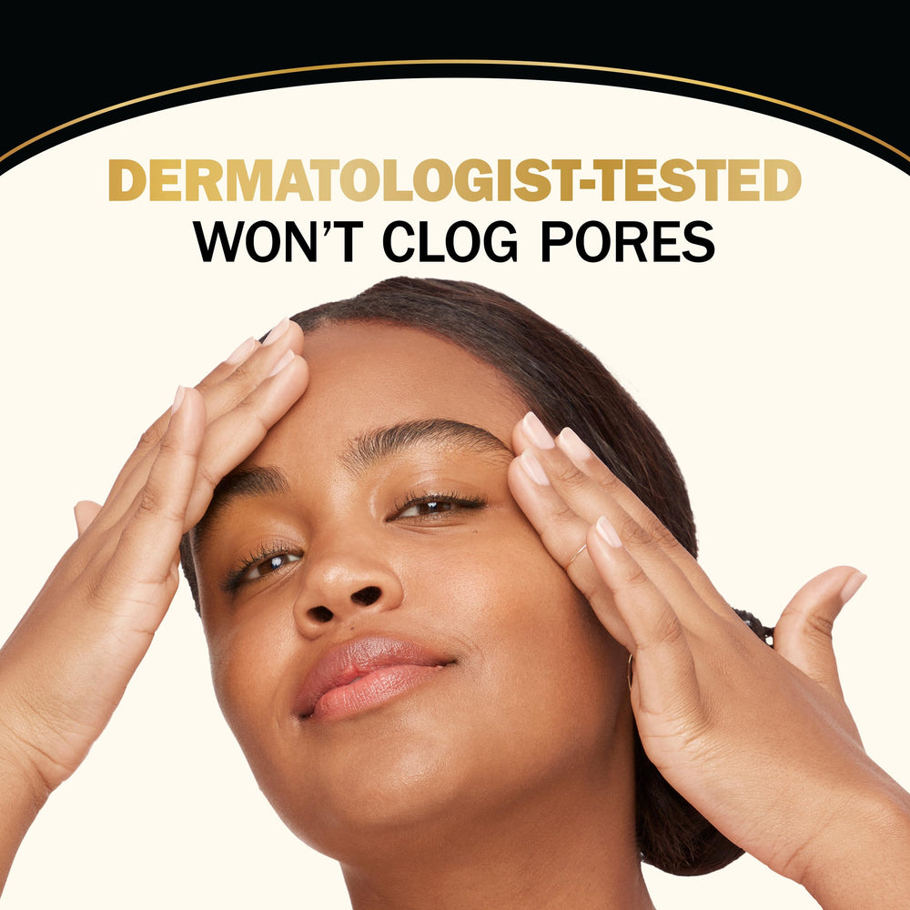 Olay Total Effects Night Firming Cream being applied as part of a night ritual.