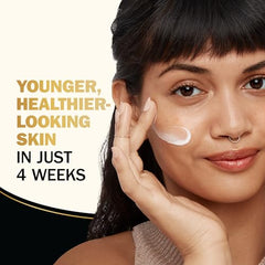 OLAY Total Effects VitaNiacin Complex visual hints at vitamins for renewal.