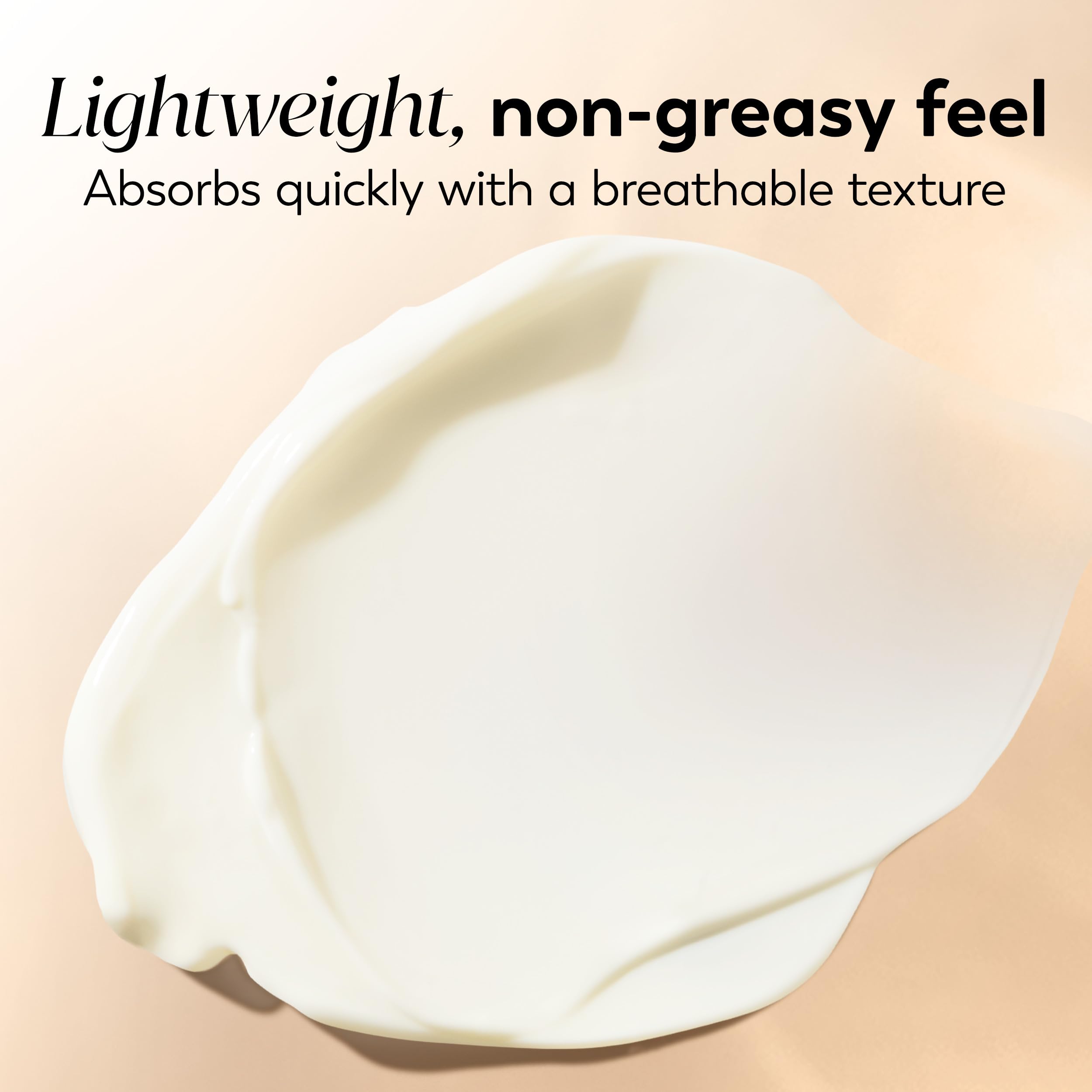 OLAY Total Effects wrinkle-reduction focus suggests smoother-looking skin.