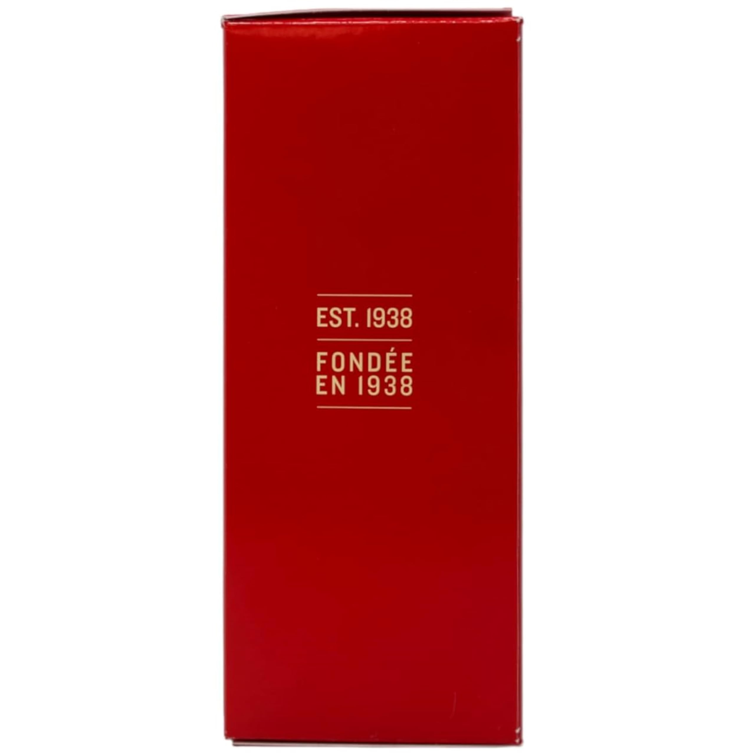 Old Spice Classic after shave being poured to finish a shave