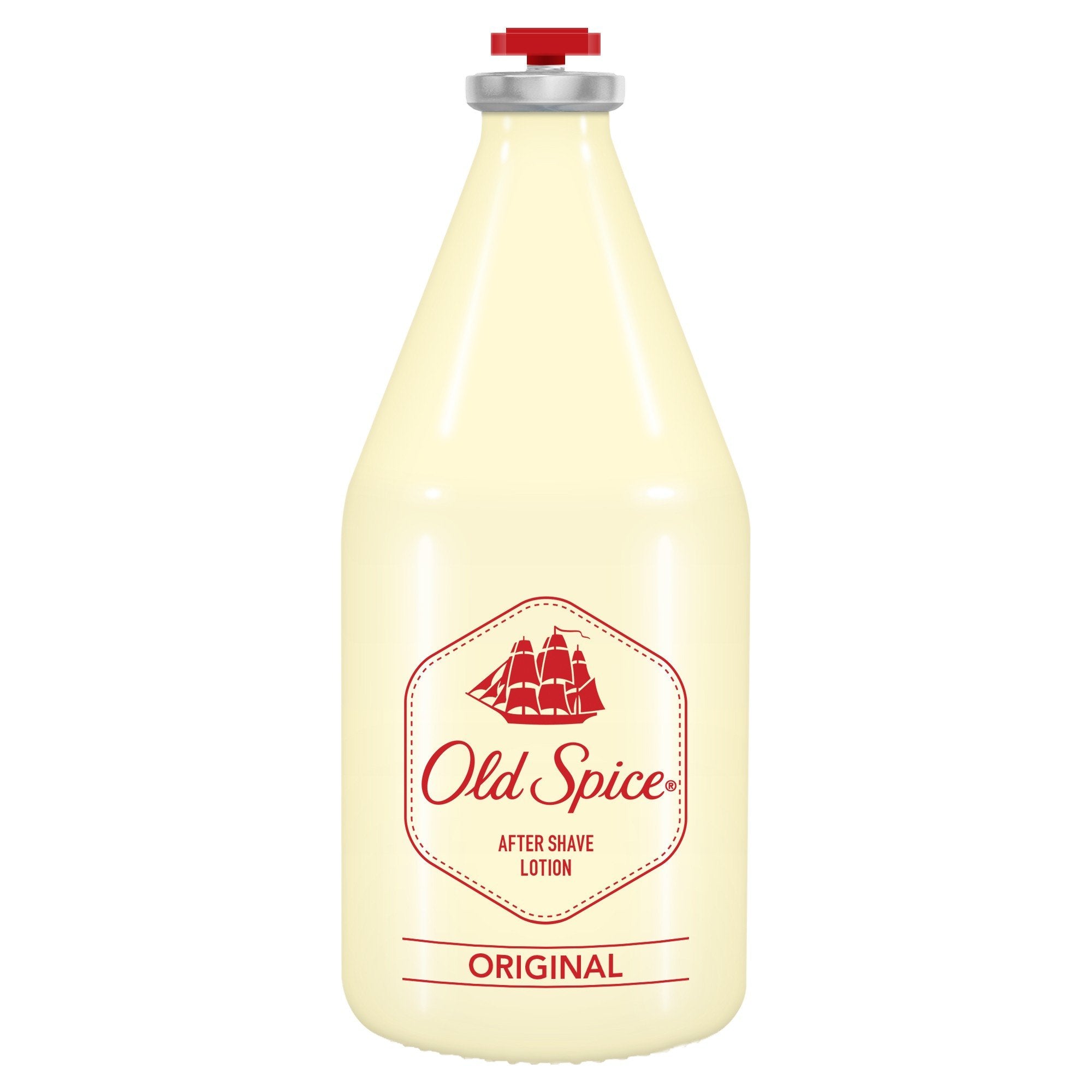 Old Spice After Shave Original close-up highlights the masculine aroma and finish.