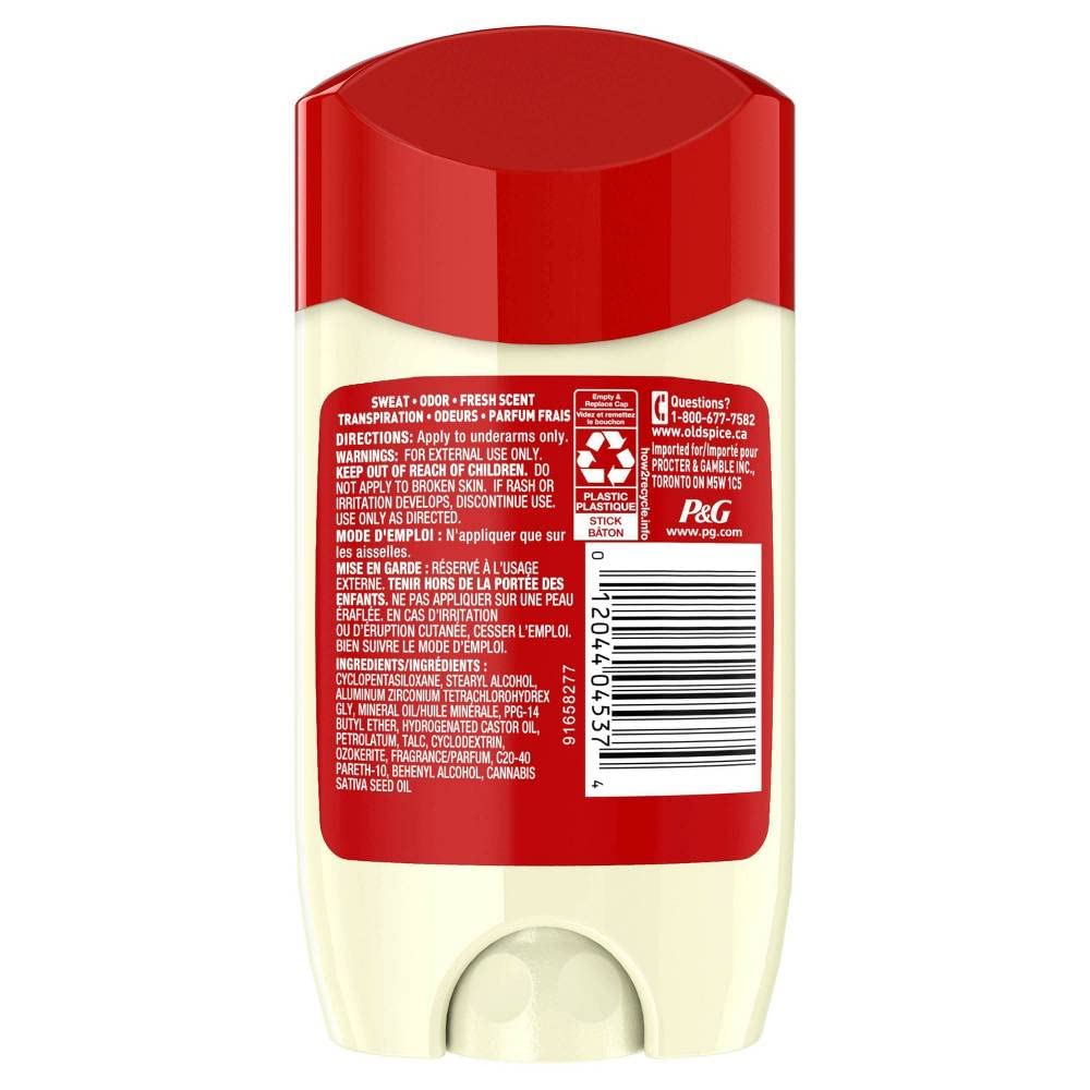 Old Spice Alpine floral lily scent conveys refreshing everyday fragrance.
