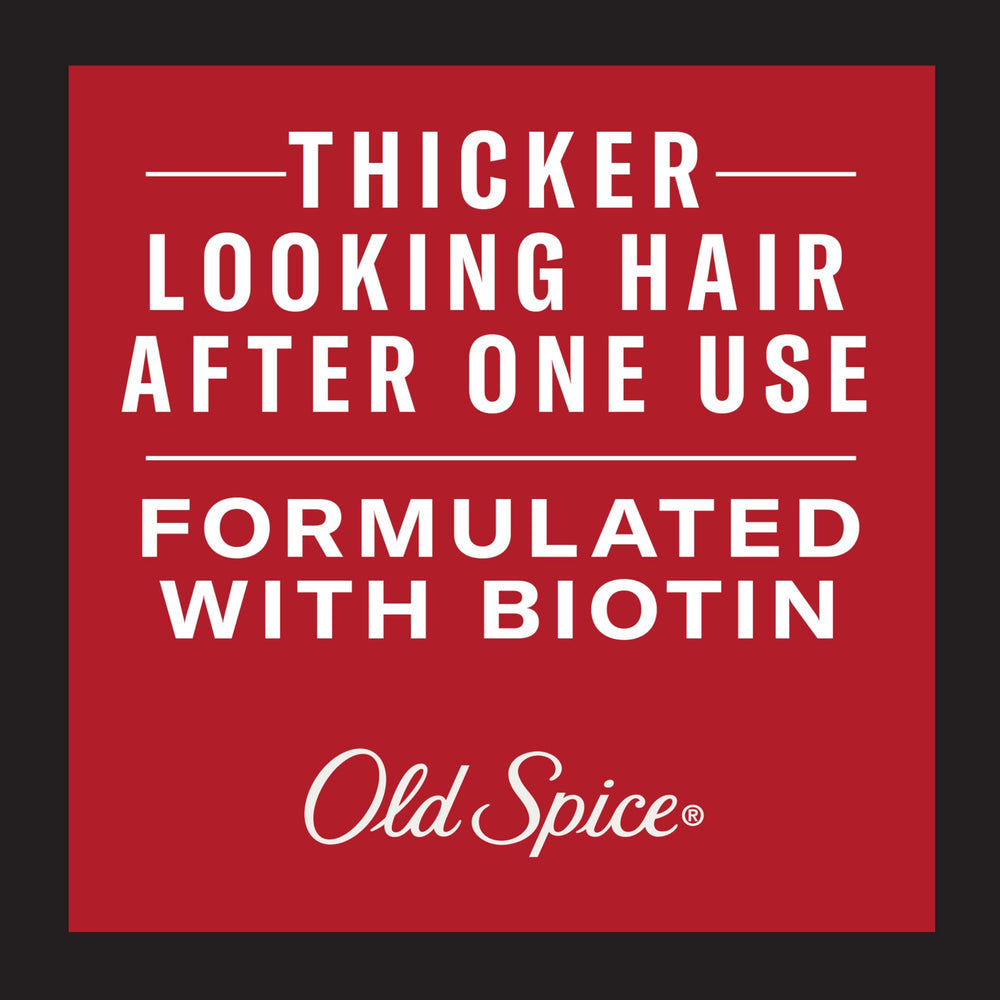Old Spice barber-inspired packaging signals professional grooming quality.