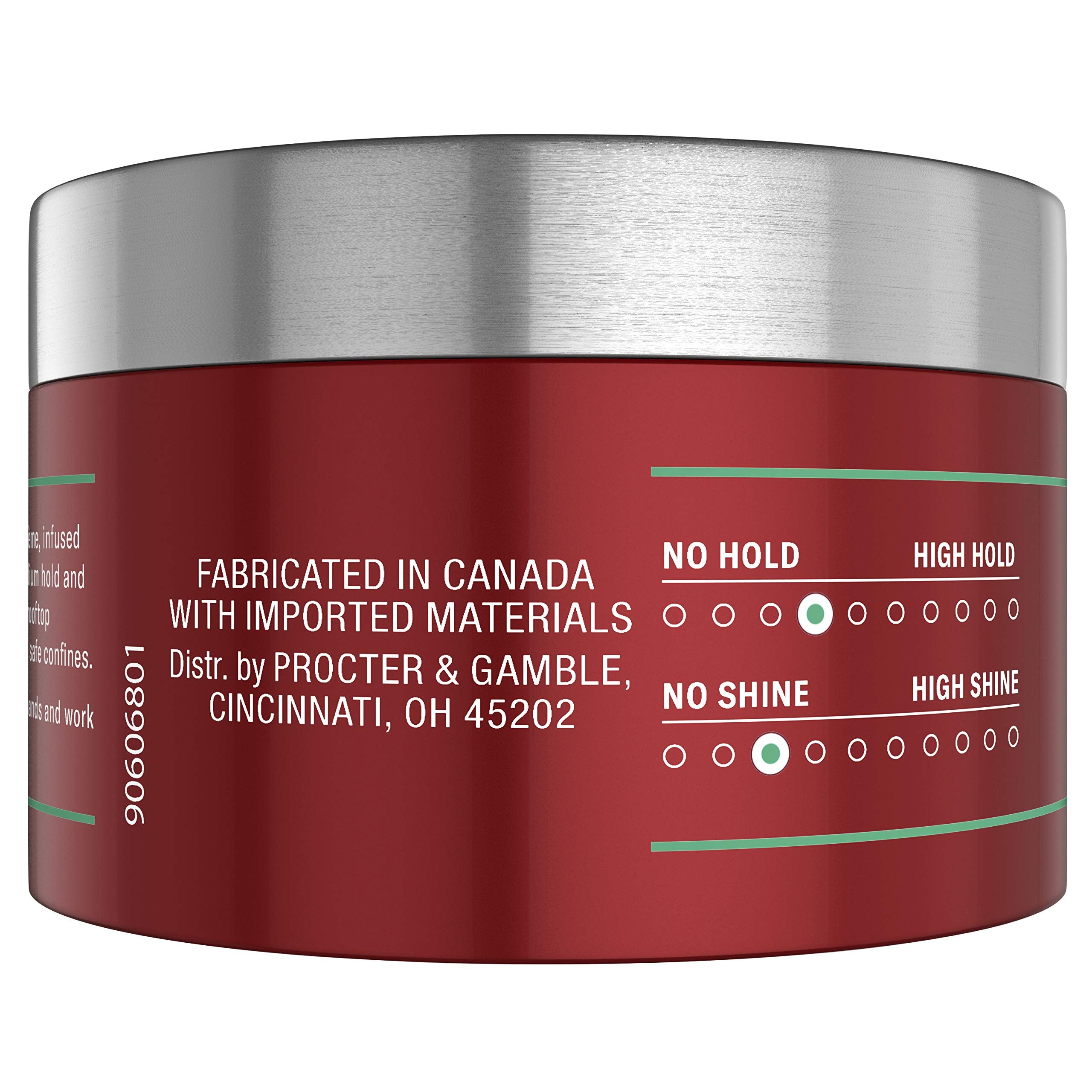 Old Spice Barbers Blend styling cream aloe application demonstrates soothing, Aloe-infused care for daily styling.