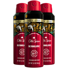 Old Spice Bearglove bottle front for daily confidence and all-day freshness