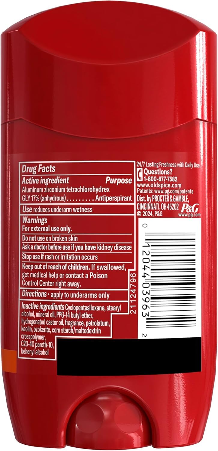 Deodorant stick in use suggesting long-lasting daily freshness