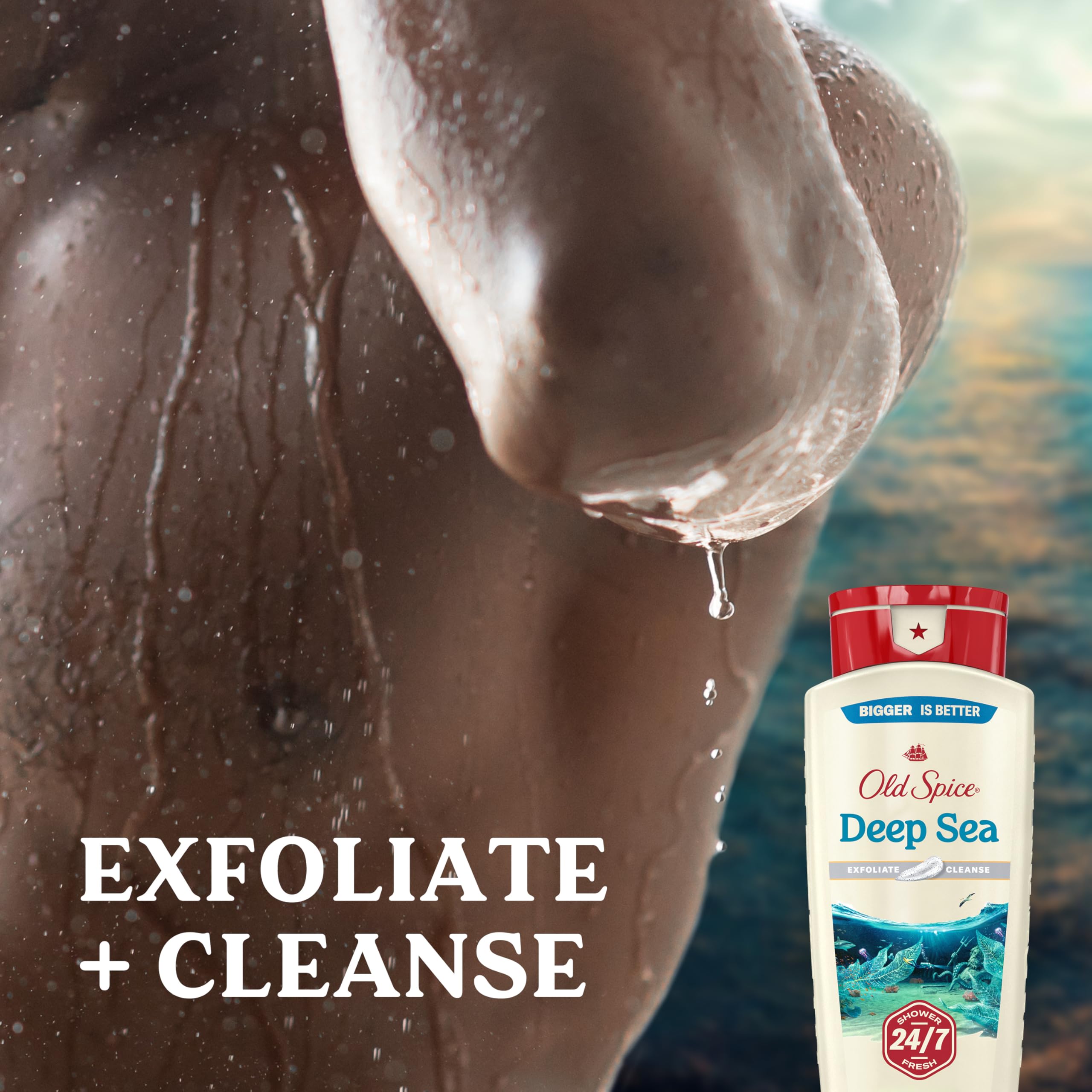 Old Spice Citrus Magnolia Chamomile scent offers a revitalizing shower experience.