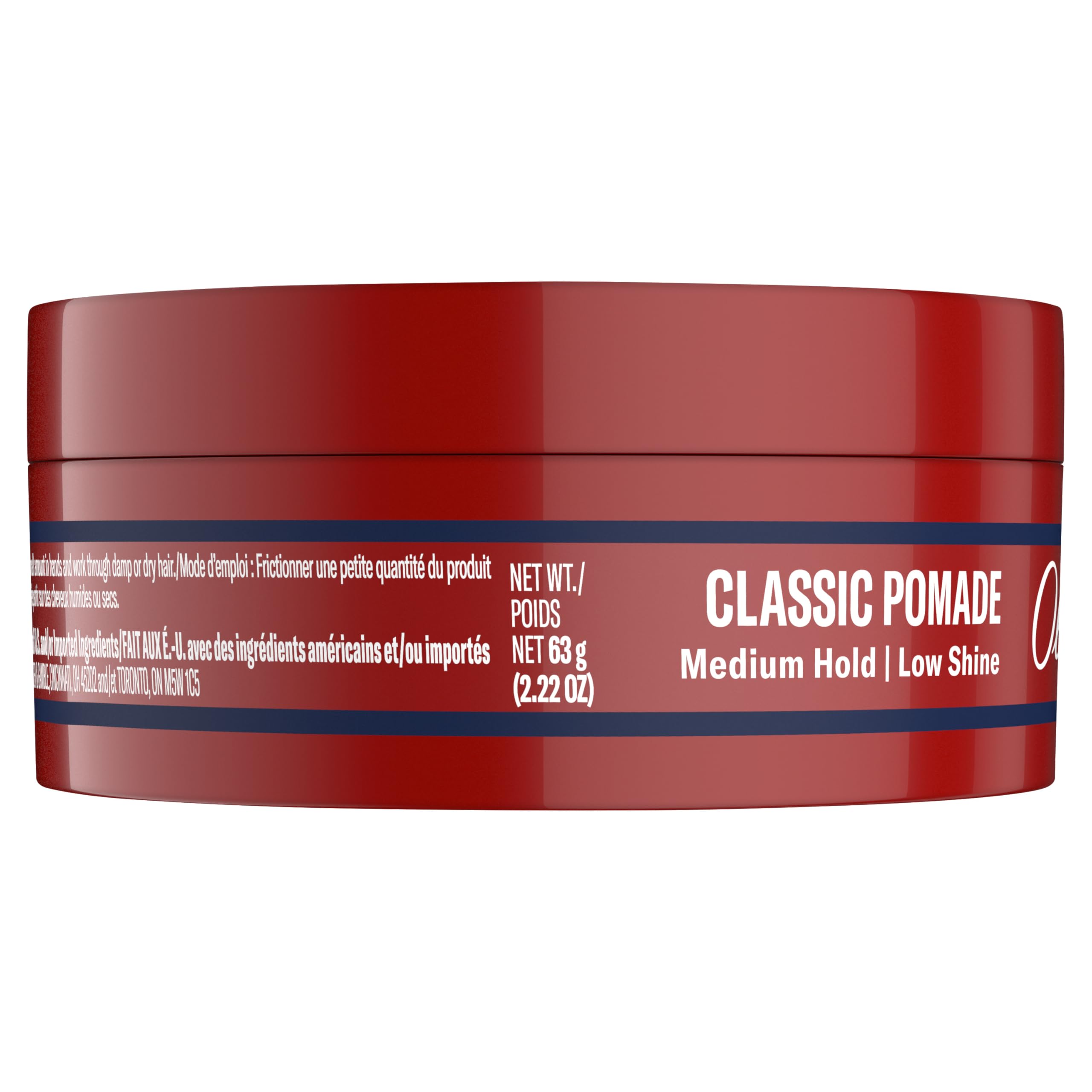 Old Spice Classic Pomade results show neat, confident hair