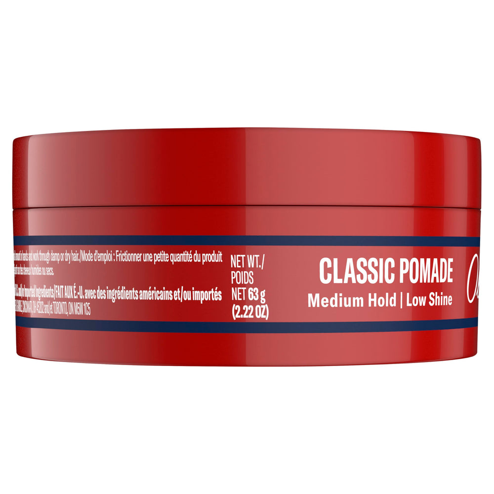 Old Spice Classic Pomade results show neat, confident hair