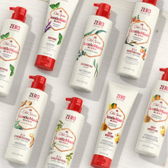 Old Spice Gentlemans Blend shampoo splash on hair with lavender mint notes awakening scalp