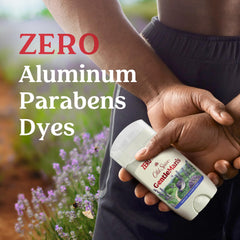 Old Spice GentleMan's deodorant applying motion highlighting skin conditioners for gentle wear.