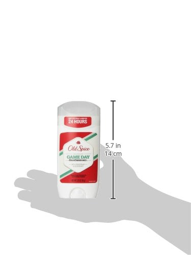 Old Spice High Endurance deodorant in use with dry feel