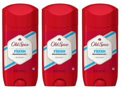 Old Spice High Endurance Fresh deodorant stick close-up showing long-lasting protection.