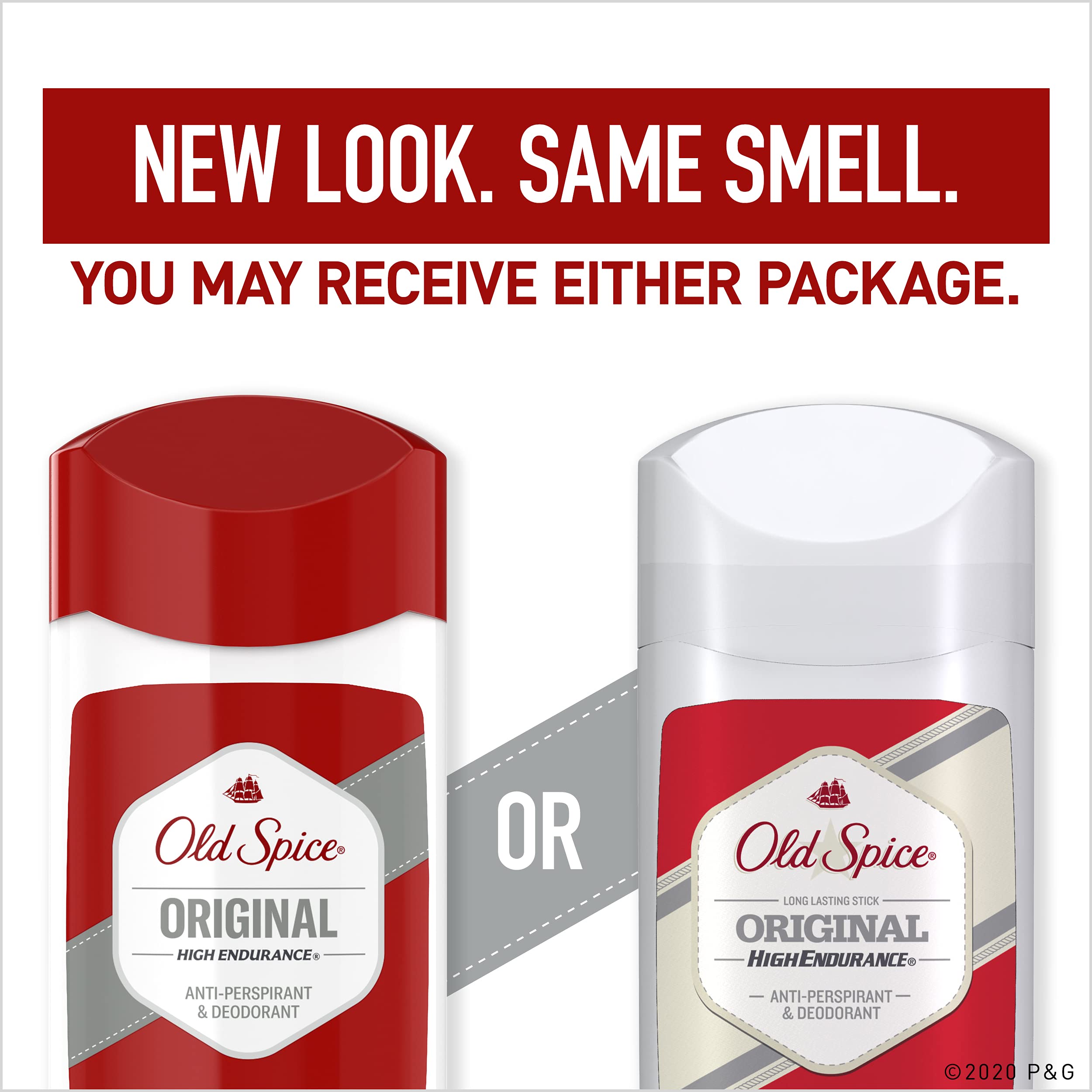 Old Spice High Endurance Original stick ready for daily wear during workouts.