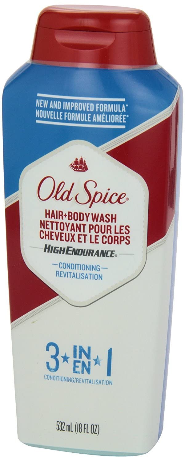 Old Spice High Endurance packaged set offers convenient two-pack value.