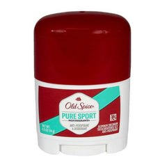 Old Spice High Endurance Pure Sport stick application demonstrates easy daily use