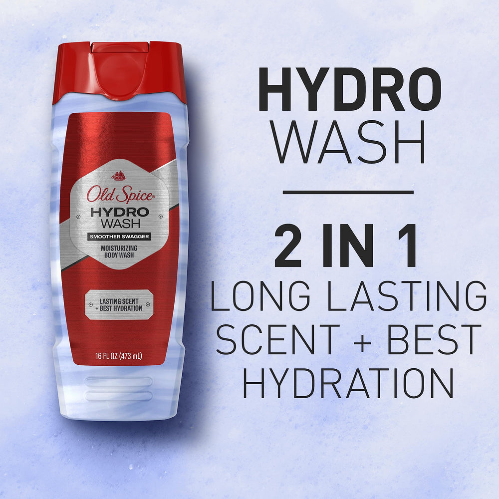 Old Spice Hydro Wash daily refresh scene for a reliable shower routine