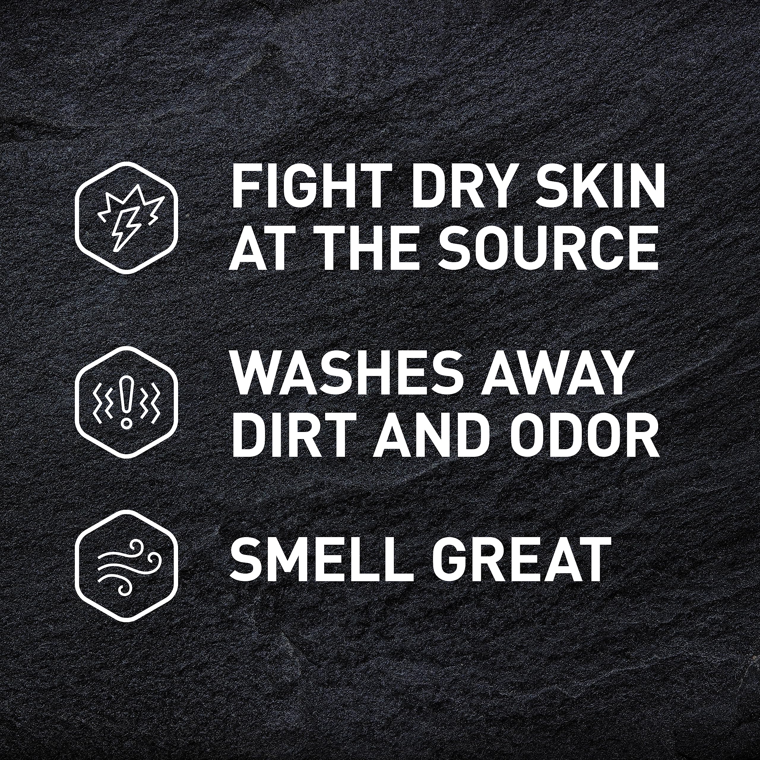 Old Spice Hydro Wash foam on skin illustrating rich cleansing and fragrance release