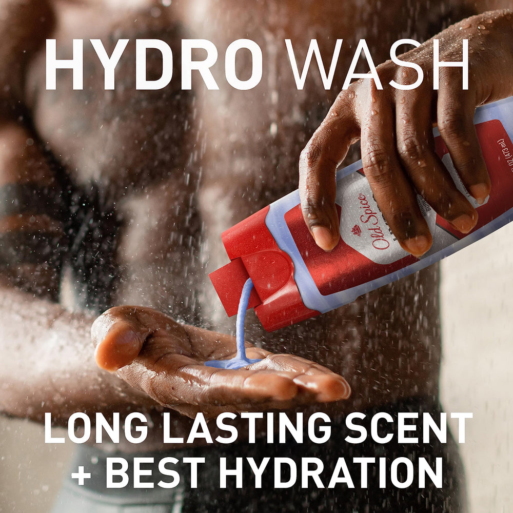 Old Spice Hydro Wash Smoother Swagger scent profile highlighted for a fresh routine
