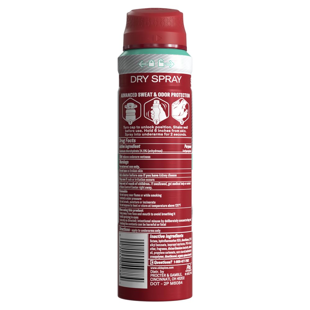 Old Spice lemon-lime scent energizes morning routine with refreshing, long-lasting odor control