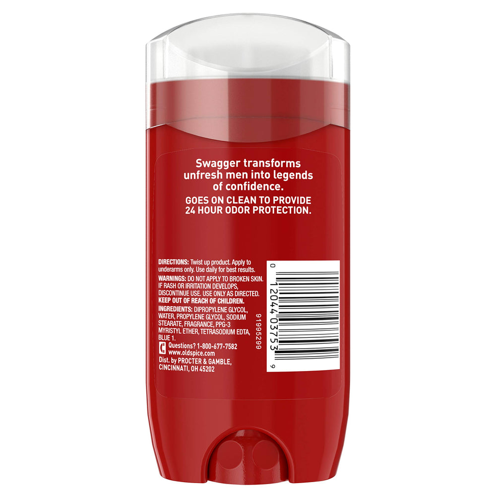 Old Spice Red Collection Swagger scent close-up emphasizes a bold masculine aroma
