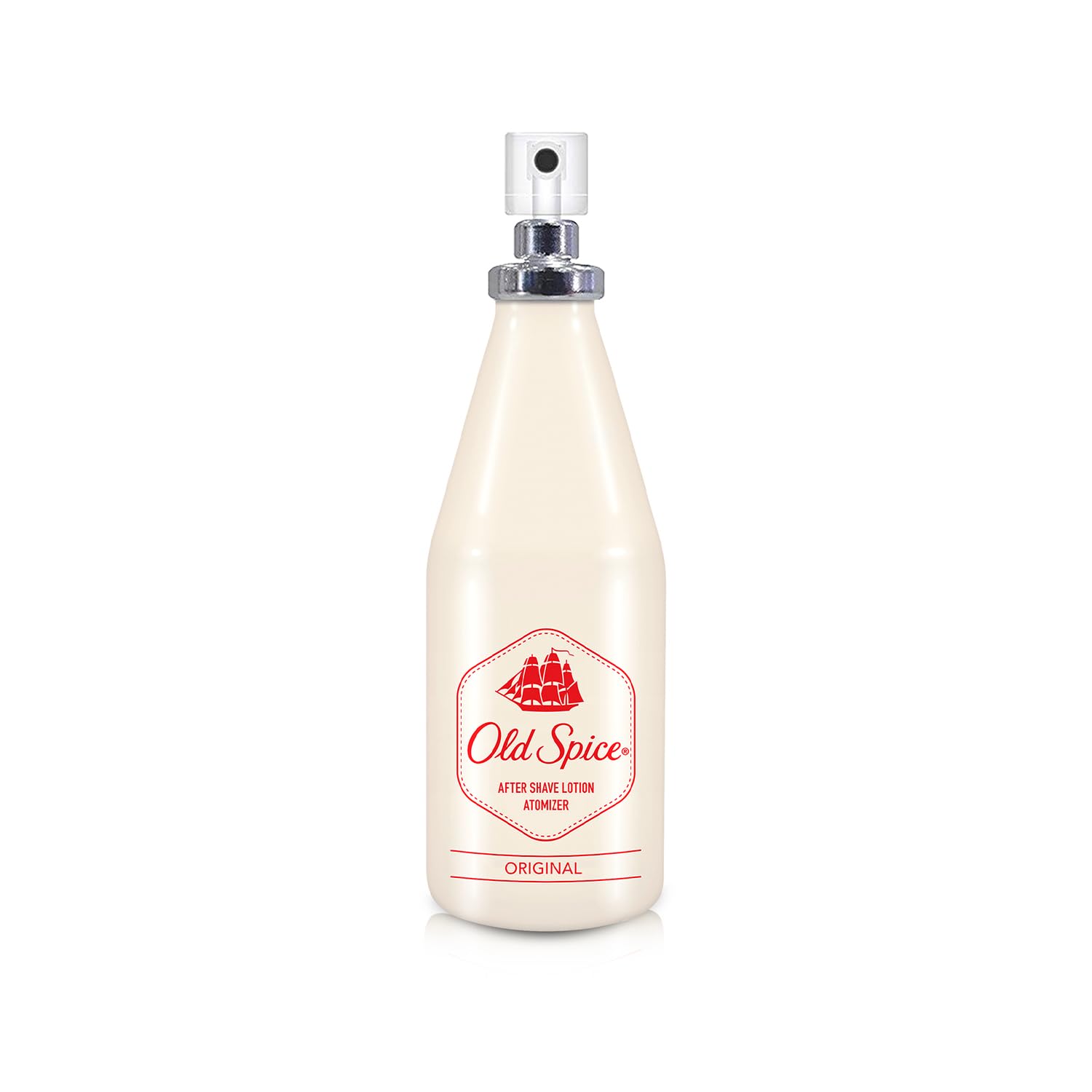 Refreshing mist on neck after shave creates a clean, energized feeling