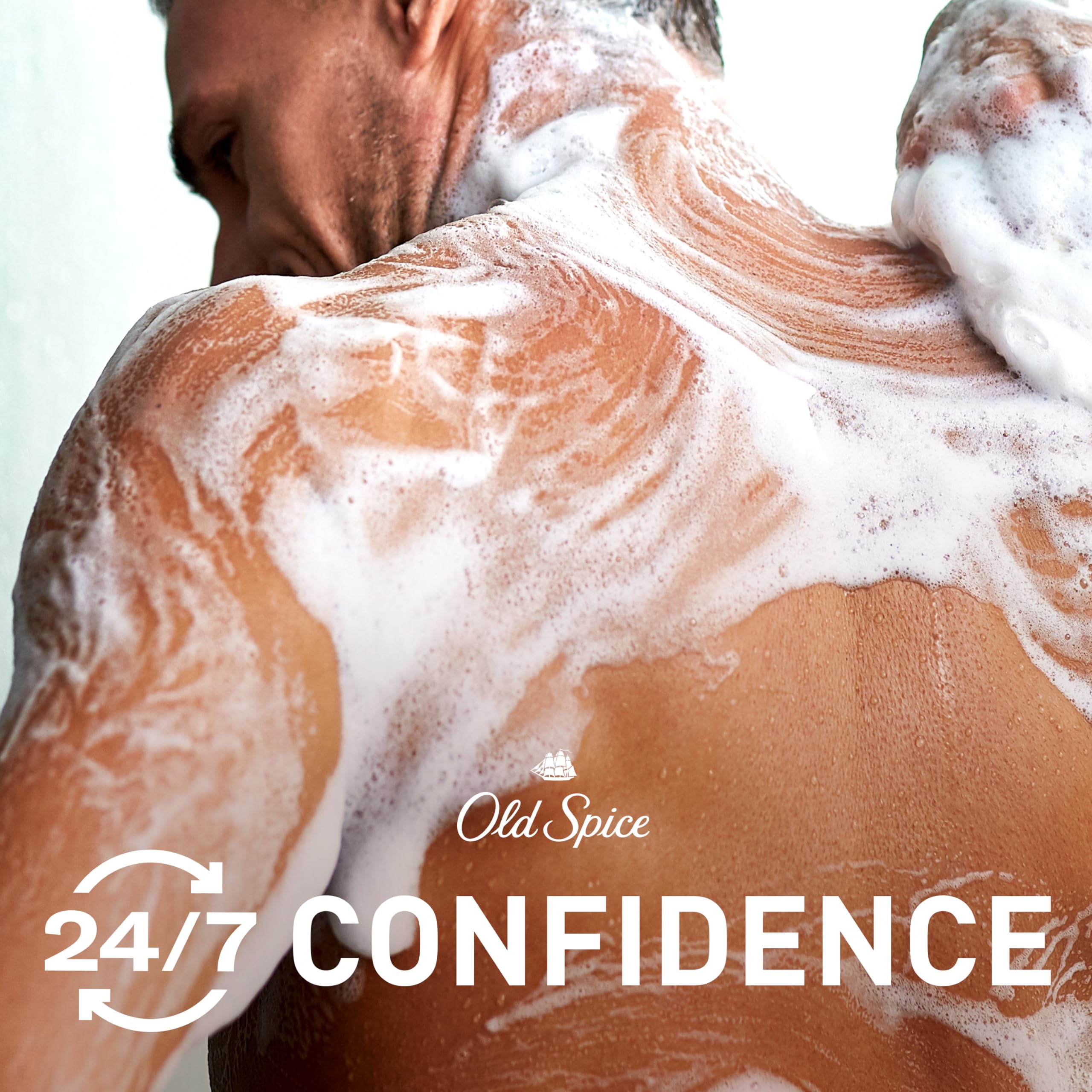 Old Spice Seas the Day bar soap eucalyptus coconut scent evokes refreshing morning ritual.