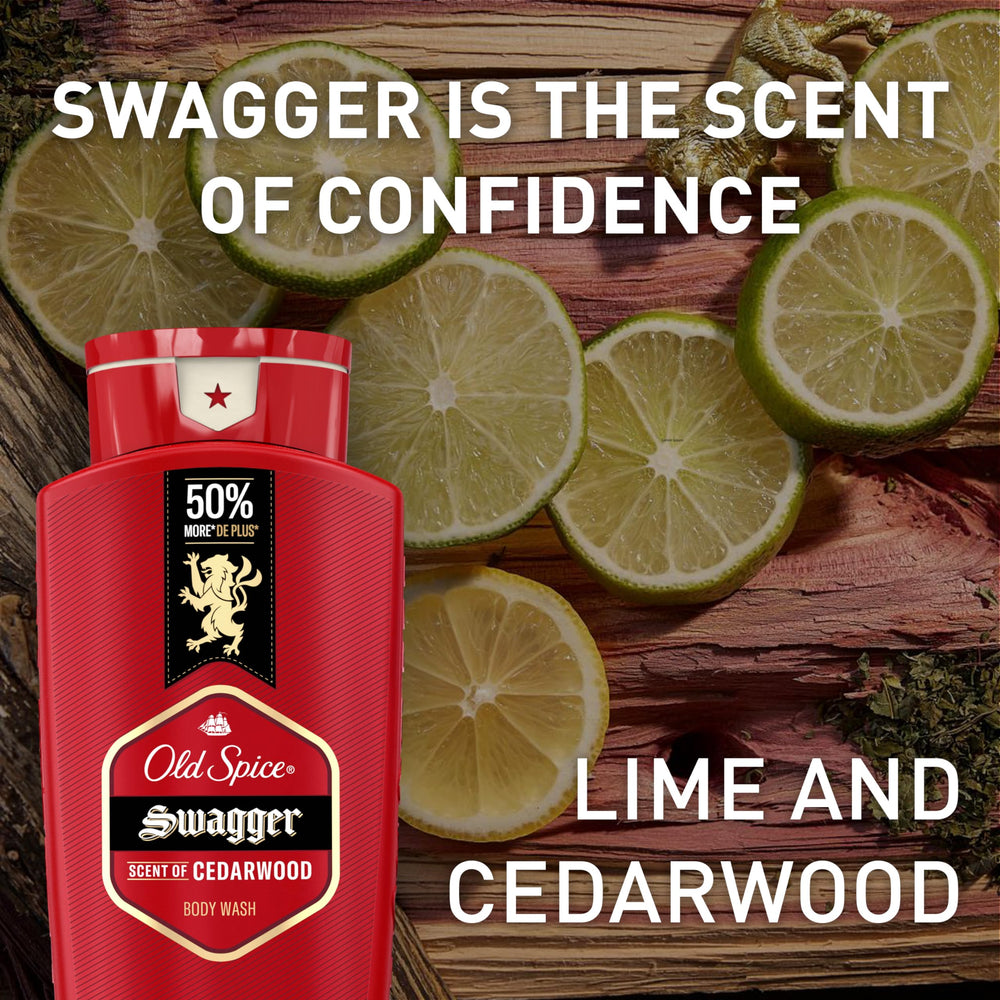 Old Spice Swagger bathroom scene captures clean routine and scent clarity