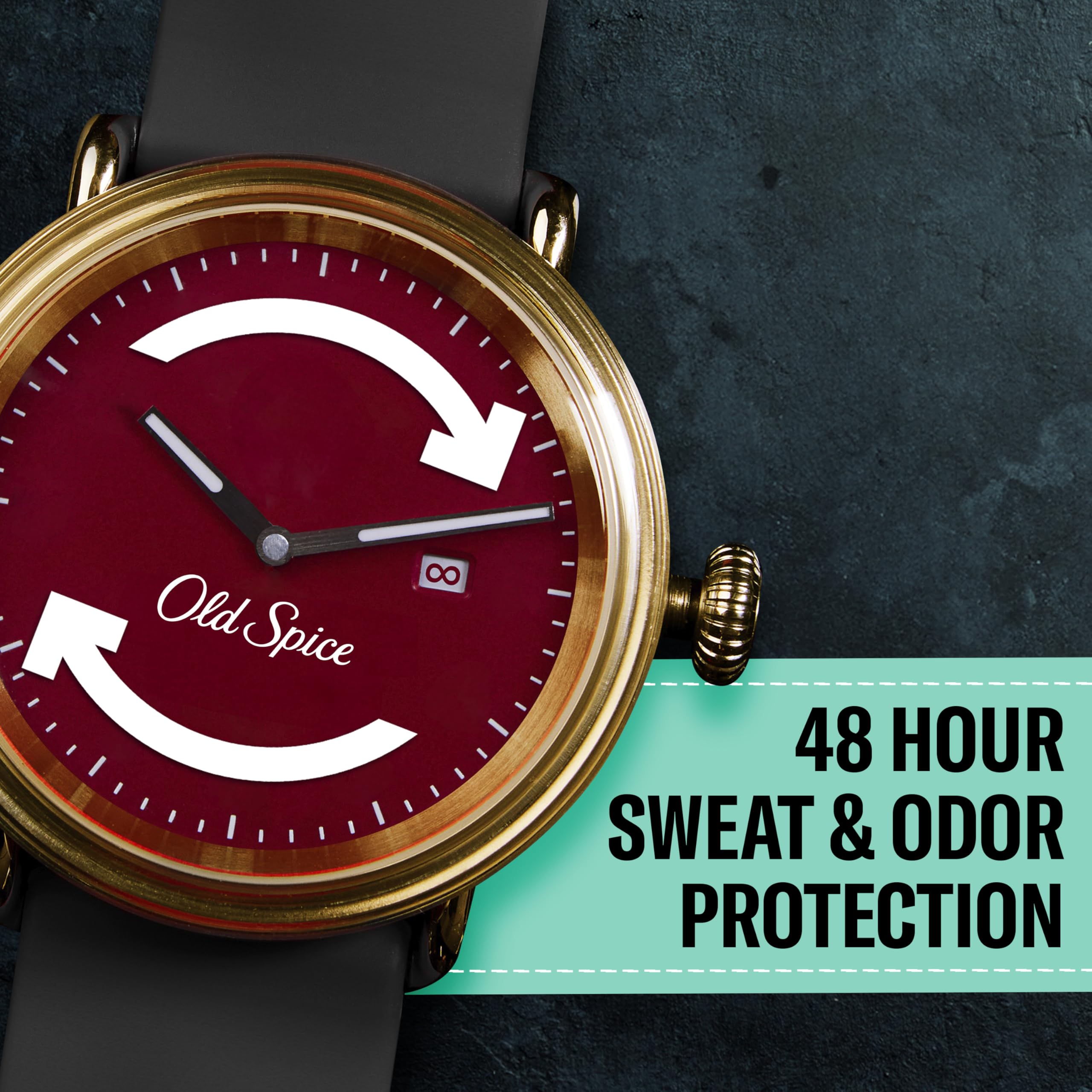 Old Spice Sweat Defense long-lasting-scent image emphasizing all-day confidence