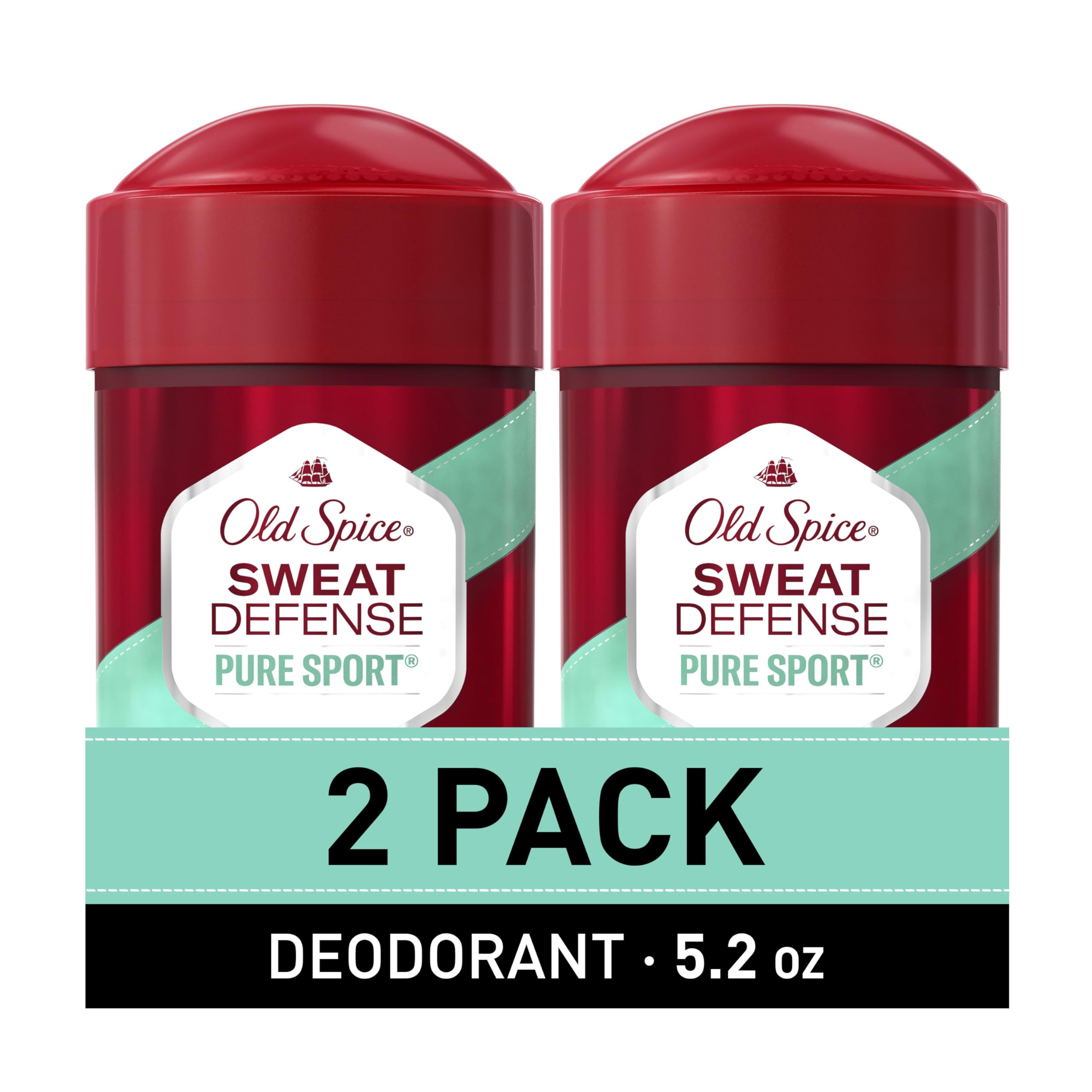 Old Spice Sweat Defense soft solid stick application showing smooth daily protection
