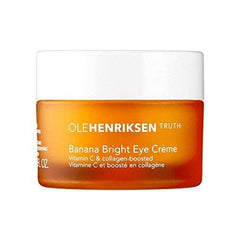Ole Henriksen Banana Bright Eye Creme being applied for smoother concealer wear.