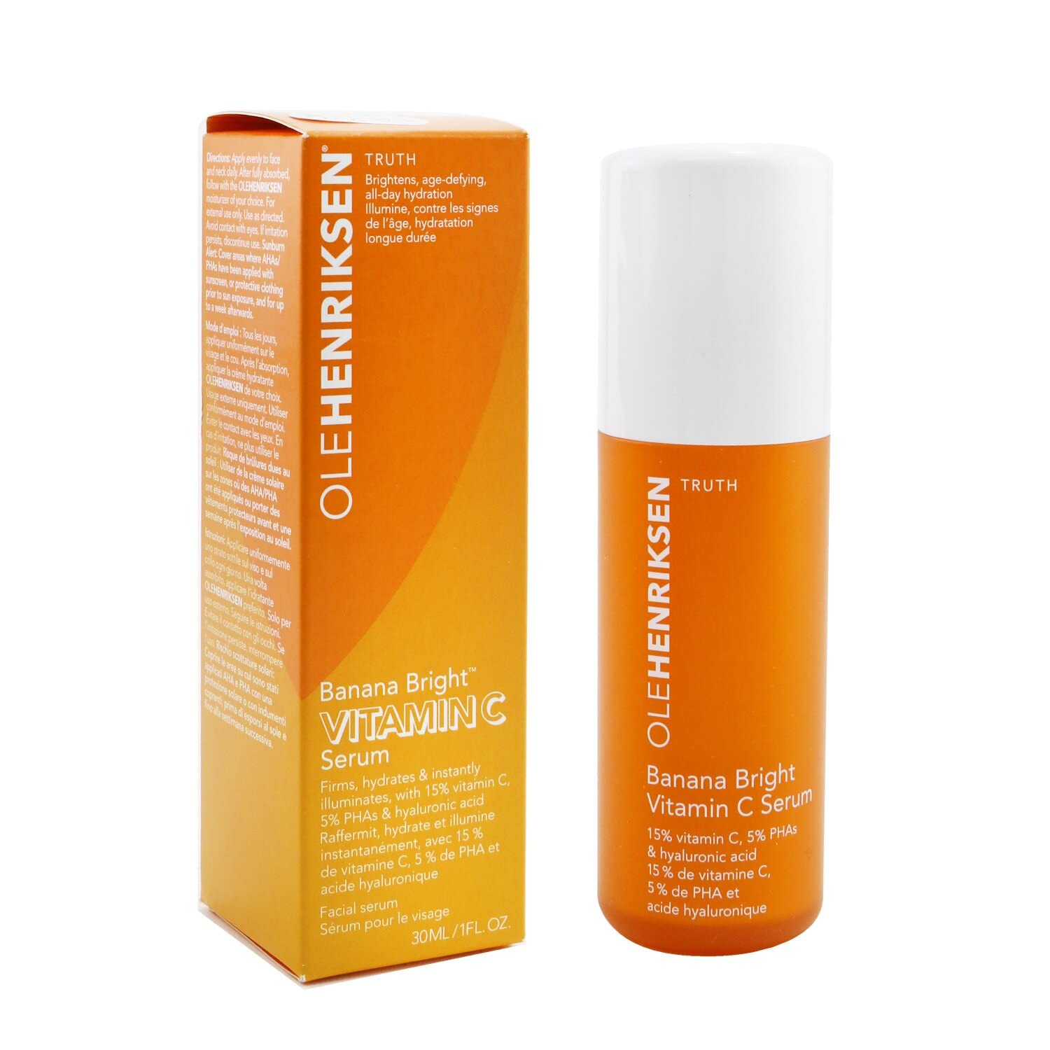 Banana Bright application drops ready for quick glow boost