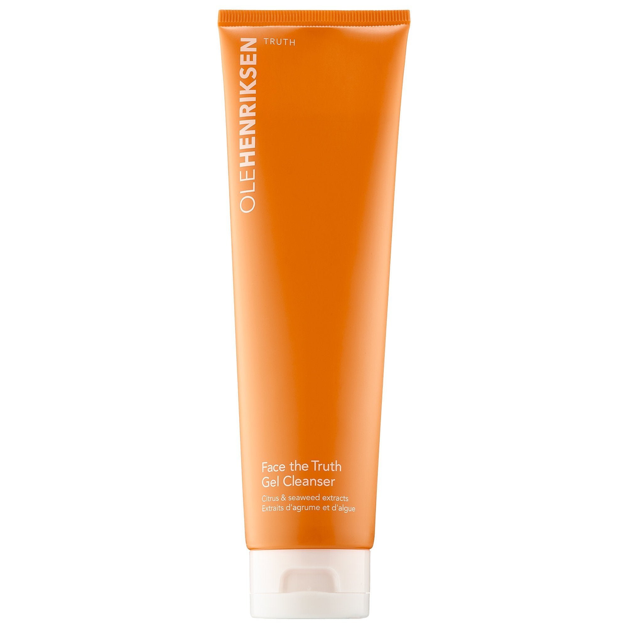 Ole Henriksen Face the Truth Gel Cleanser bottle pour for a refreshed start