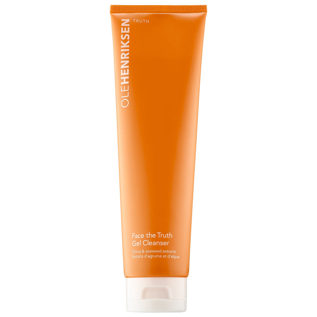 Ole Henriksen Face the Truth Gel Cleanser bottle pour for a refreshed start