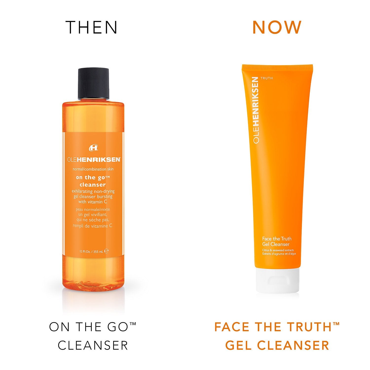 Ole Henriksen Face the Truth Gel Cleanser lather closeup removes dirt and oil