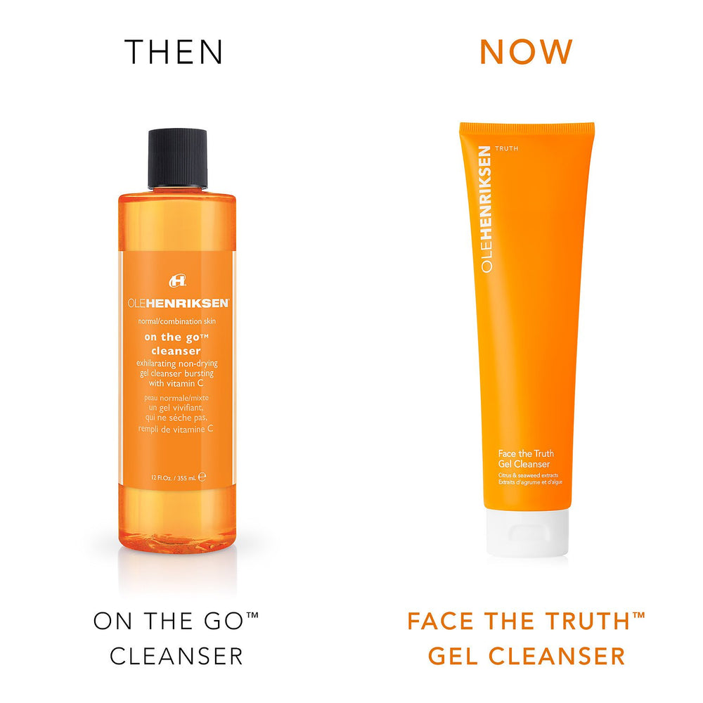 Ole Henriksen Face the Truth Gel Cleanser lather closeup removes dirt and oil