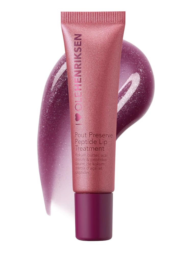 OLEHENRIKSEN Pout Preserve bottle Lingonberry Jam Glimmer delivers lasting hydration