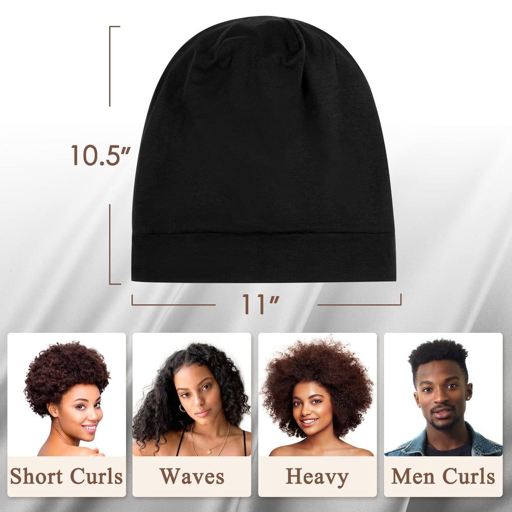 OLESILK Silk-Bonnet adjustable strap keeps a secure, comfortable fit through the night.
