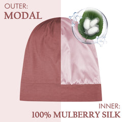 OLESILK silk hair wrap for sleep reduces tangles and friction