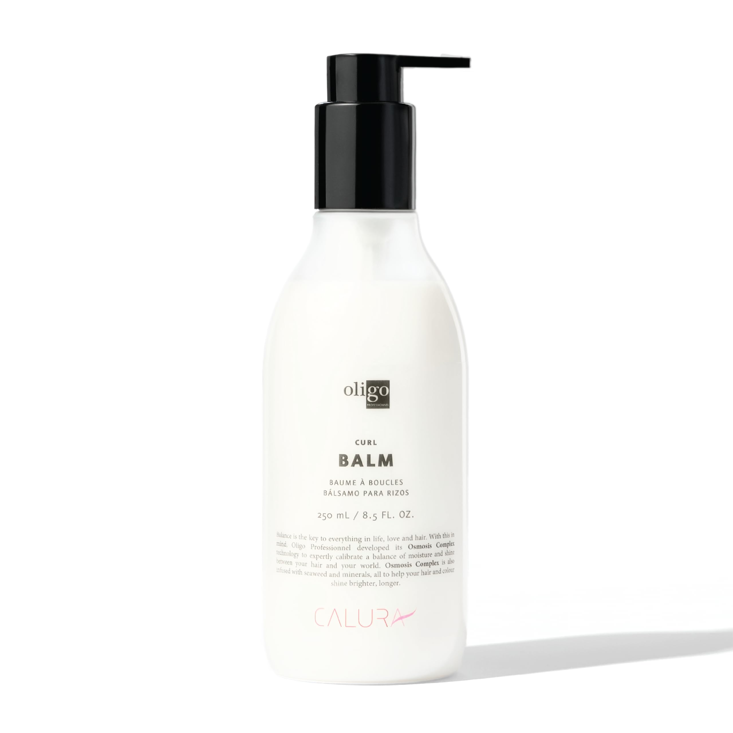 Oligo Professionnel Calura Curl Balm seaweed ingredient highlight for antioxidant-rich nourishment.