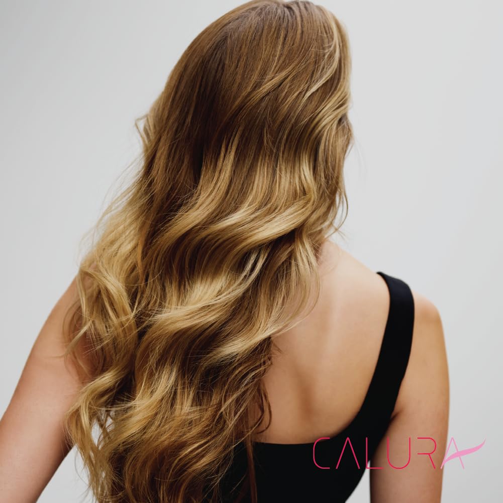 Oligo Professionnel Calura packaging communicates clean, paraben-free, gluten-free credentials.