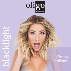 Oligo Professionnel detangling hydrating mist provides anti-frizz and glide for easy styling.