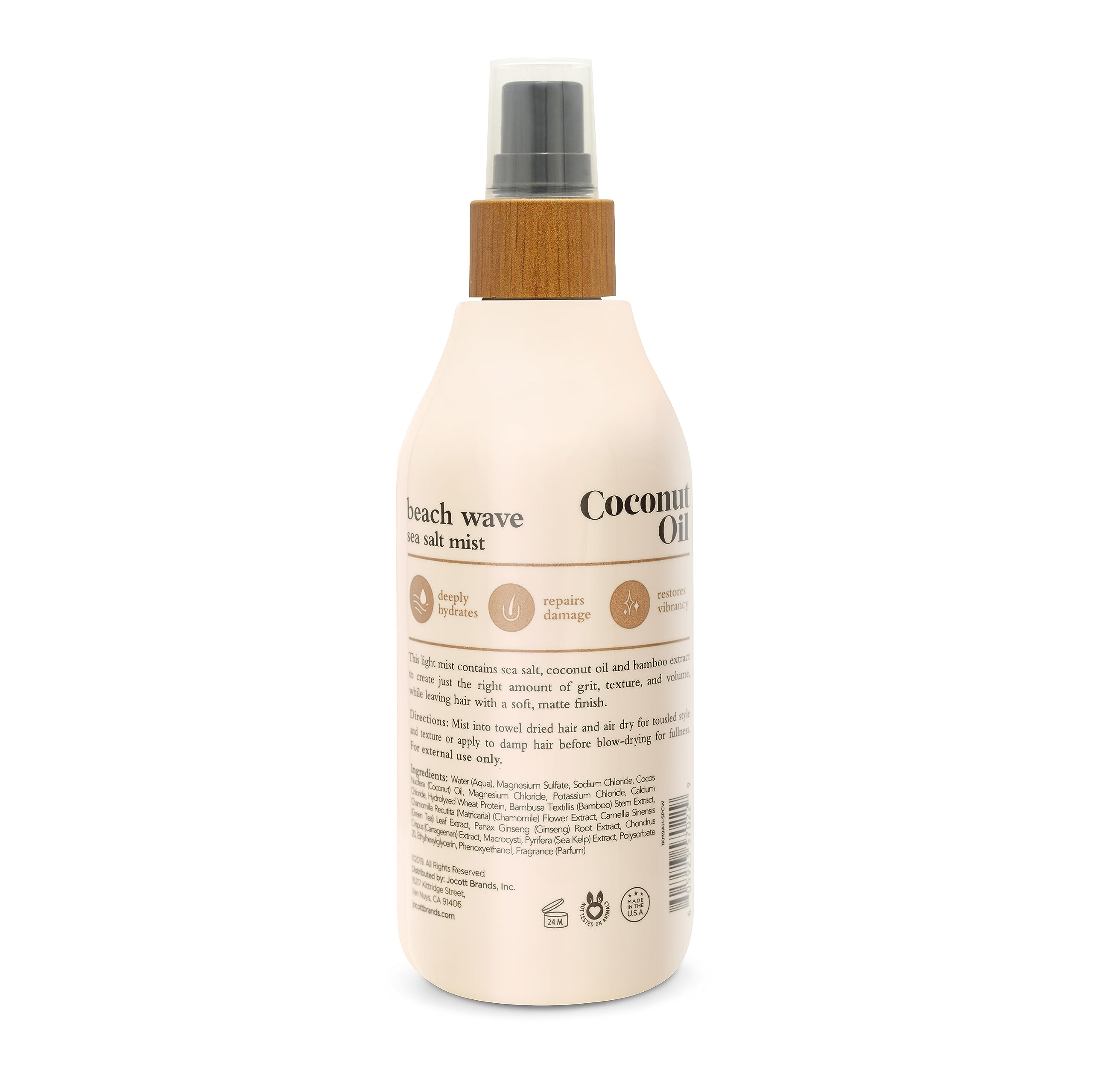 Oliology beach waves texture close-up shows natural movement and grip