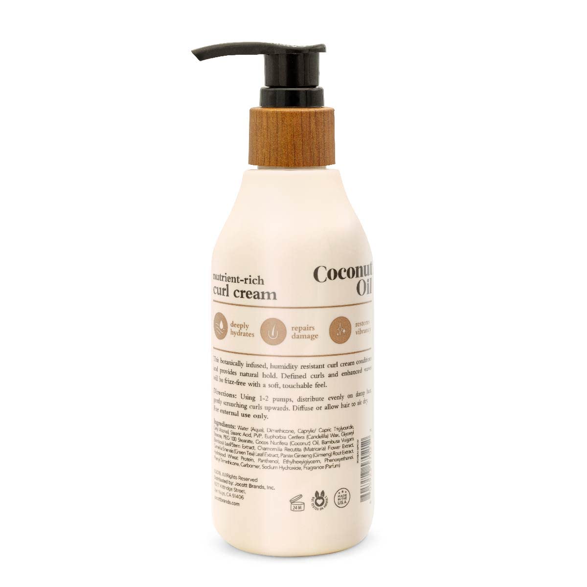 Oliology curl cream texture close-up showing rich, non-sticky nourishing consistency.